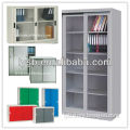 Small metal bookcase with sliding door,file cabinets